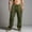 Army Green(New), variant on PNTUTB Men's Breathable Comfortable Multi-Pocket Elastic Waistband Drawstring Casual Athletic Pants