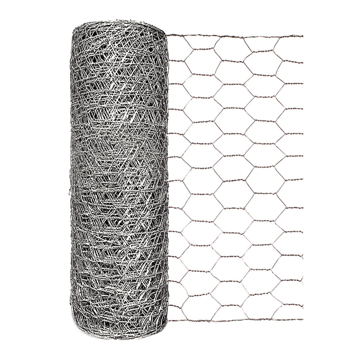 (2 pack) Garden Craft 12in. x 25ft. 1in Galv Hex Netting