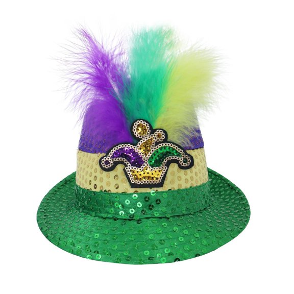 Carnival Three Color Jazz Hat Festival Performance Props