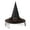 #C-Brown, variant on TYUHjkL Black Witch Hat with Veil, 14.96in Halloween Costume Accessory with Starry Mesh and Gold Buckle for Party Cosplay, #A-Army Green