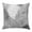 Black, Gray, Silver, variant on Throw Pillow Covers, Orange Brown Palm Leaves Decorative Throw Pillow Covers 18x18 Inch, Summer Tropical Plants Botanical Square Linen Pillow Cases for Couch/Living Room/Sofa