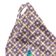 thumbnail image 5 of Abstract Lounger Chair Bag, Repetitive Retro Geometric Triangles Mosaic Cube Pattern, High Capacity Storage with Handle Container, Lounger Size, Blue Violet Pale Camel, by Ambesonne, 5 of 5