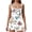 White jumpsuits for women, variant on Wycnly Womens Jumpsuits Vintage Leopard Graphics Sports Workout Bodycon Tank Jumpsuits Summer Casual Trendy Floral Print Square Neck Sleeveless Short Rompers for Women