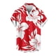 thumbnail image 1 of Mens Casual Manga Corta Botón Abajo Camisas, Cuello de Vuelta Impresión para el Verano, Al Aire Libre Y Desgaste Casual, 1 of 8