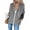 Gray coat for women, variant on wycnly Winter Sweatshirt Coat for Women Womens Hooded Jacket Plus Size Open Full Zipper Drawstring Hoodies Coat Long Sleeve Casual Solid Sweater Outwear Casual Sweatshirt Coat