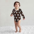 thumbnail image 4 of Xecao Butterfly Skull Print Baby unisex-baby Cotton Long-sleeve Bodysuits-3 Months, 4 of 6