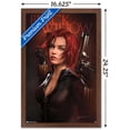 thumbnail image 3 of Marvel Comics - Black Widow - Two Guns Wall Poster, 14.725" x 22.375", Framed, 3 of 3