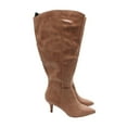 thumbnail image 3 of Journee Collection Estrella Women's Faux Lizard Knee-High Boots Light Pink, 3 of 7