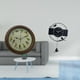 thumbnail image 2 of Reloj de pared decorativo con péndulo de pájaro cantor, de acrílico y cristal PP. Ideal para sala de estar, dormitorio u oficina., 2 of 7