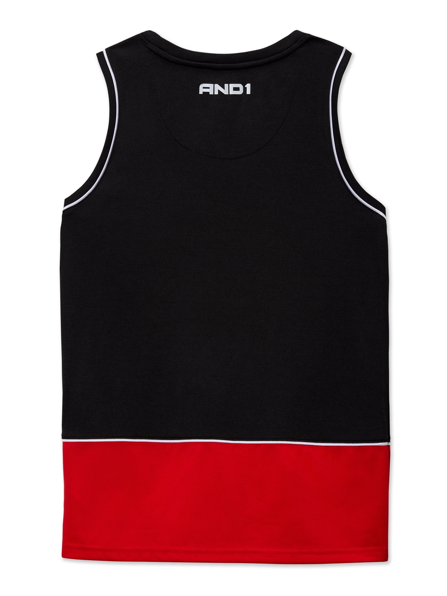 AND1 Boys Basketball Tank Top 2-Pack, Sizes 4-18