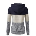thumbnail image 3 of Doublju Women's Basic Lightweight Pullover Pocket Hoodie Sweatshirt with Plus Size, 3 of 3