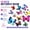 Colorful, variant on 12 Piece 3D Butterfly Wall Decal Set, PVC Butterfly Wall Stickers for Home and Room Decor, TIKA