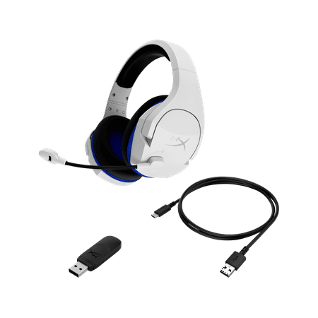HyperX - Cloud Stinger Core Wireless Gaming Headset for PC, PS5, and PS4 - White