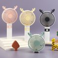 thumbnail image 1 of Gwong Electrónica Mini Fan Dibujos animados Portátil Portátil Portátil / Apagado Handheld Handheld Cooler para el hogar, 1 of 6
