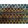 thumbnail image 4 of oneOone Cotton Silk Fabric Damask & Chevron Ikat Printed Fabric 1 Yard 42 Inch Wide, 4 of 4