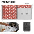 thumbnail image 7 of Xoenoiee Santa Claus Candy Star Print Rear Bench Car Seat Cover Towel Protector, Christmas Decoration Heavy Duty Universal Fit Automotive Backseat Protector for Cars SUVs Truck, 7 of 7