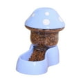 thumbnail image 2 of Pnellth 500ML/1.8L Cat Food Feeder Automatic Replenishment Mushroom Shape Pet Cat Water Food Container Pet Supply, 2 of 8