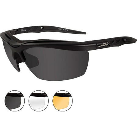 UPC 712316000253 product image for Wiley X Guard Tactical Series Sunglasses with 3 Interchangeable Lenses | upcitemdb.com