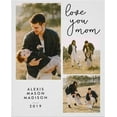 thumbnail image 3 of Personalised Photo Fleece Blanket Customized Throw with Picture Birthday Wedding Gift for Adult Baby Pet (12 photos, 32”x48” (80x120cm)), 3 of 6