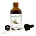 thumbnail image 2 of Tea Tree Essential Oil - 2 fl oz (59 ml) Glass Bottle w/ Cap and Glass Dropper - 100% Pure Essential Oil by GreenHealth, 2 of 6