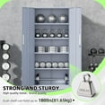 thumbnail image 5 of INTEGREAT Metal Storage Cabinet,71" Cement Grey Office Metal Cabinet with Locking Doors and Adjustable Shelves,Steel Locking Cabinets for Office,Home,Garage,Gym,School, 5 of 18
