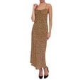 thumbnail image 1 of Txlixc Vestido largo sin mangas para mujer, de verano, con cuello en forma de U, estampado, correa de espagueti, una sola pieza Txlixc  Moda, 1 of 9