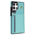 thumbnail image 5 of Wallet Case for Samsung Galaxy S25 Ultra Crossbody with Card Holder Shoulder Strap, Magnetic Flip Folio Purse Case Kickstand PU Leather Shockproof Protective Cover for Samsung Galaxy S25 Ultra, Mint, 5 of 9