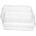 thumbnail image 6 of MLINS 2Pcs Transparent Certificate Box Documents Container File Box Large Capacity File Box Portable File Holder, 6 of 8