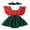 Red Green, variant on nvzhuang Infant Baby Girls Romper Dress Watermelon Ruffles Jumpsuits Bodysuits with Headband
