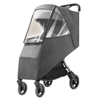 Housse De Pluie Pour Poussette/tricycle SmarTrike Traveler - Protection Vent Et Pluie - Fenêtre Avant, Ouverture Facile