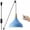 Blue, variant on Kiven Plug-in Pendant Light Industrial Pulley Pendant Light