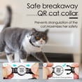 thumbnail image 4 of Smart QR Code Pet ID Personalized Tag Cat Collar, Reflective Nylon with Bell, Secure Breakaway, Comfortable, Durable - Suitable for Adult Cats, 4 of 6