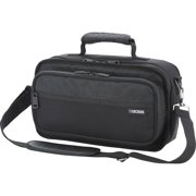 BOSS CB-BM-S Lightweight Multi-Effects Unit Carrying Case with Polyester Exterior, Soft Micro-Fleece Interior, Detachable Shoulder Strap, and Rugged Zipper Pull (Small, Black)