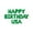 Green, variant on Letter Balloons - HAPPY BIRTHDAY USA 16" Inch Alphabet Letters Foil Mylar Balloon 4th of July Party Banner (Gold)