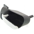 thumbnail image 2 of Interior Door Handle Compatible with 1999-2000 BMW 328i Front, Driver Side 4-Door, Sedan Chrome Lever with Black Bezel, 2 of 3