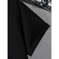 thumbnail image 4 of Camiseta de cuello redondo con diseño gráfico para hombre, con estampado negro, informal y cómoda, ideal para verano, ideal para vacaciones diarias en resorts y para el tiempo libre., 4 of 6