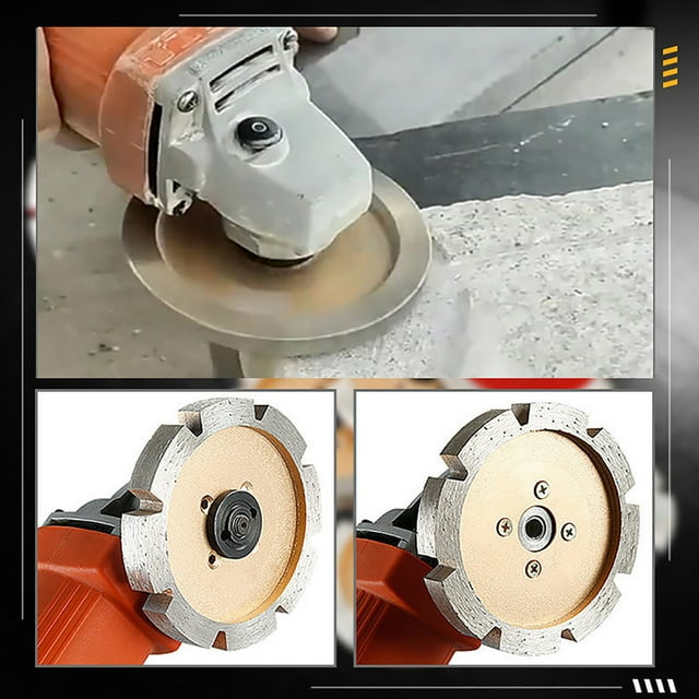 Fiudx Hoja de Sierra de Diamante, Corte Eficiente de Hormigón, Durabilidad de Grado Industrial, Versátil para Piedras y Metales, Herramienta de Construcción Profesional