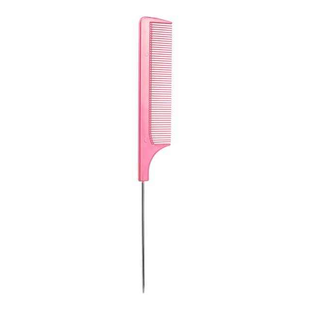 Peine de Acero Inoxidable Peines Peine de Burs Agregar Peinado Peinado - Polvo de per Sunnimix peine de cola de rata