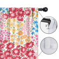 thumbnail image 4 of Blackout Kids Curtains,Vibrant Mixed Pioneer Flower Pattern Childrens Insulated Curtains Set Of 2,Bedroom Essentials,Toddler Room Decor 52x63in(132x160cm), 4 of 5