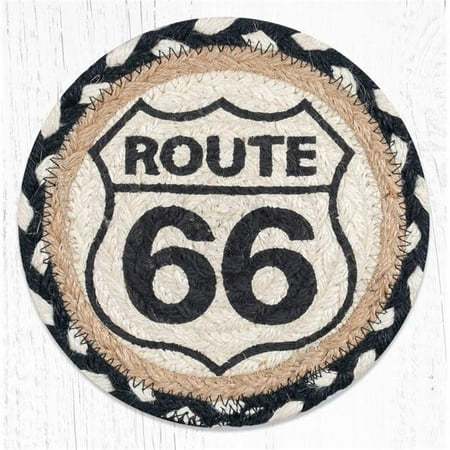 

Capitol Importing 79-430R66 7 x 7 in. LC-430 Route 66 Round Large Coaster