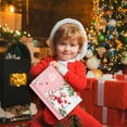 thumbnail image 4 of Thinsony Paper Santa Claus Dustproof Snack Packaging Bag Large Enough For Food And Gifts ForHigh Thick Paper Style 2, 4 of 6
