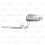 Northeastern Exhaust Resonator & Muffler Fits 2007-2014 Volvo XC90 3.2L - Direct Fit | Stainless Steel System Kit