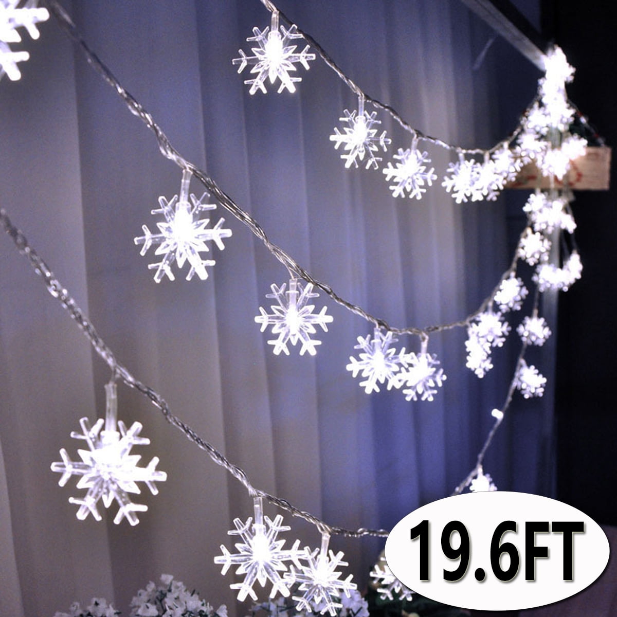 100/200 LED Christmas Tree Fairy String Party Lights Lamp Xmas Wedding Decor 