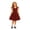 R85 Red, variant on Curuila Child Toddler Girls Halloween Dress Sleeveless Plaid Print Crew Neck For Party Fashion Dresses Size 3-4 Years