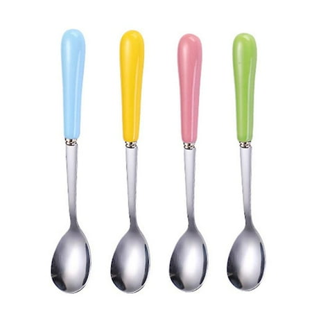 

4pcs Ceramic Handle Spoon