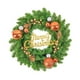 thumbnail image 5 of Corona navideña para puerta, colección de guirnaldas de agujas de pino artificiales, vegetación para bodas Bola de cobre de 40 x 8 cm, 5 of 9