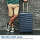thumbnail image 2 of Maleta expandible Luggage Coolife para PC, ABS TSA, juego de 3 piezas, gris, 2 of 7