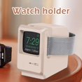thumbnail image 4 of husxh Silicone Charger Stand Holder Non-slip Nightstand Keeper Bracket Base Accessories for Apple Watch 7 6 5 4 3 2 1, 4 of 7