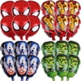 thumbnail image 2 of Juego de globos con temática de Los Vengadores, Iron Man, Capitán América, Spider-Man, Hulk, decoración para fiesta de cumpleaños infantil de Marvel, 2 of 5