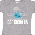 thumbnail image 4 of Inktastic San Diego California Whale Boys or Girls Baby Bodysuit, 4 of 5